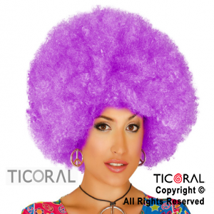 PELUCA AFRO SUPER VIOLETA HS7530-8 x 1